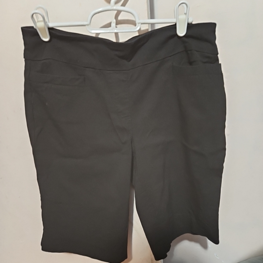 Dana Buchman Black Women's Bermuda Shorts